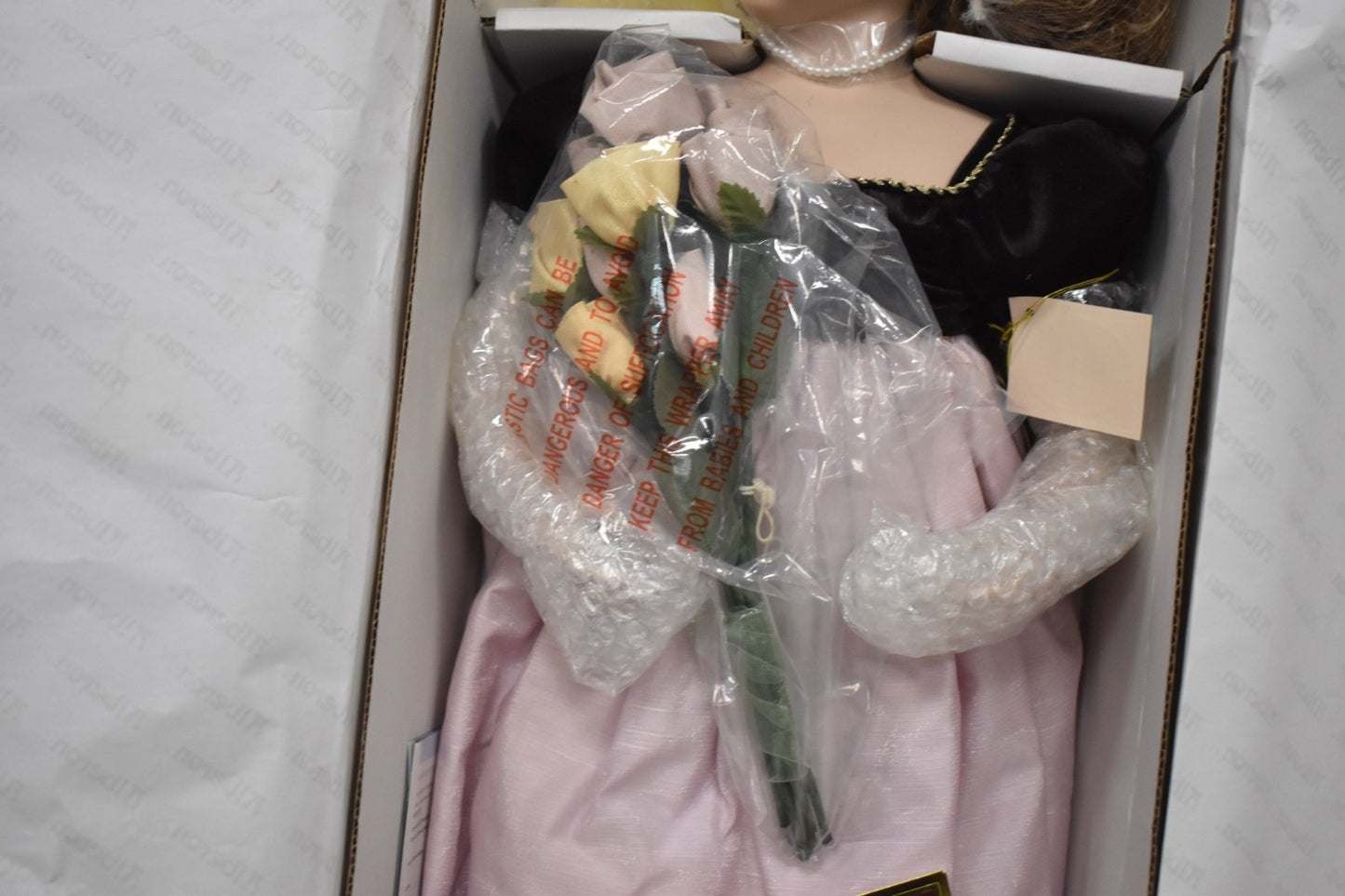 Vintage Alberon Doll Georgine Porcelain Limited Edition 301/2500 Boxed 60cm