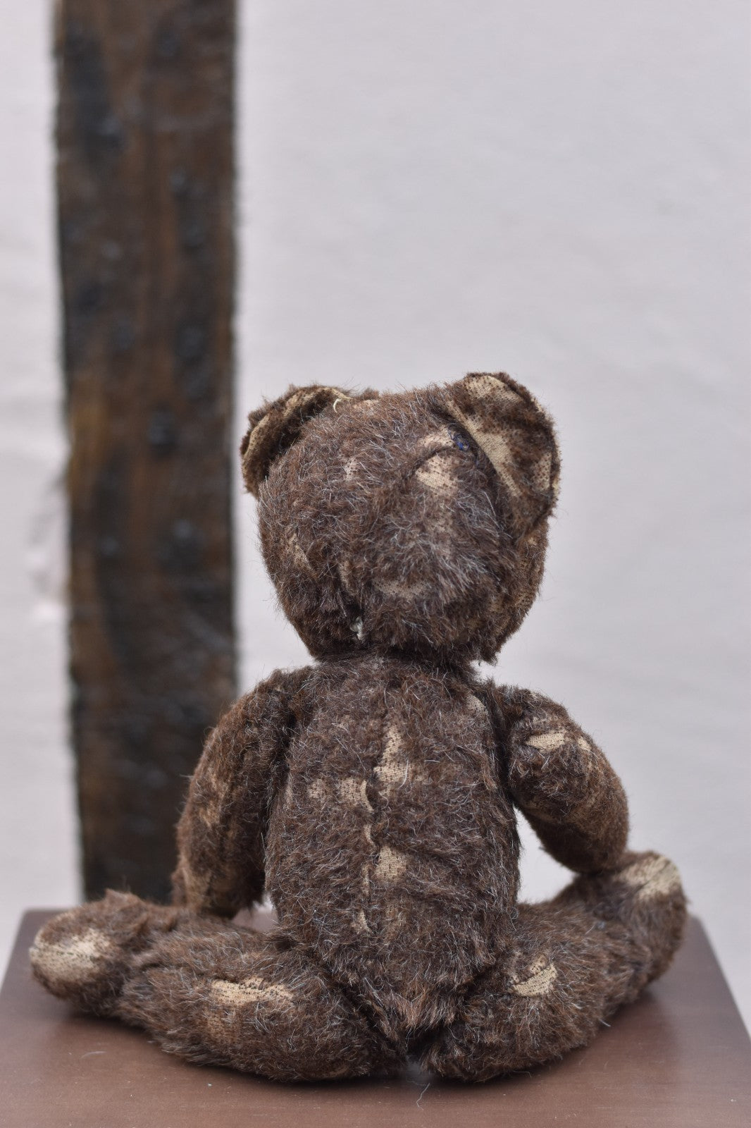 Vintage 1960s Chad Valley Alpaca Teddy Bear 35cm, Dark Brown