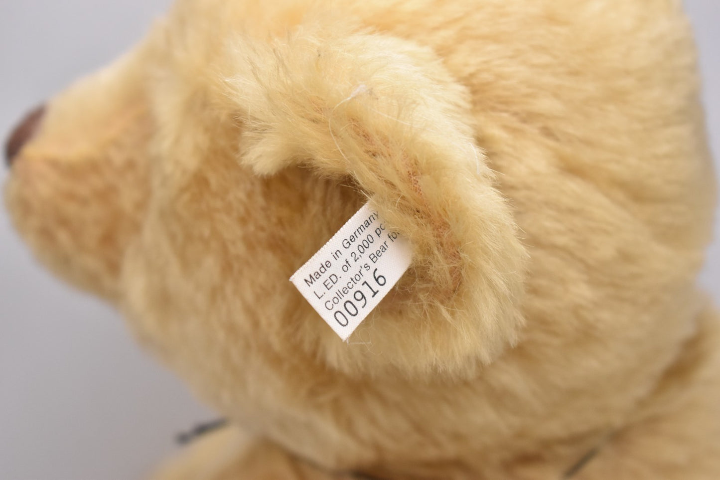 Steiff British Collector’s 1907 Replica Teddy Bear 0174/61 60cm 406102