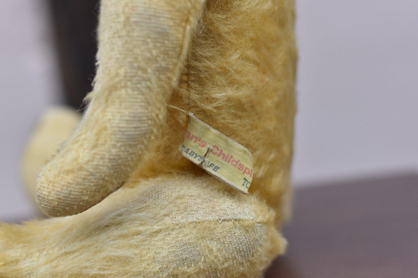 Vintage 1950s Deans Rag Book Co Mohair Teddy Bear 38cm